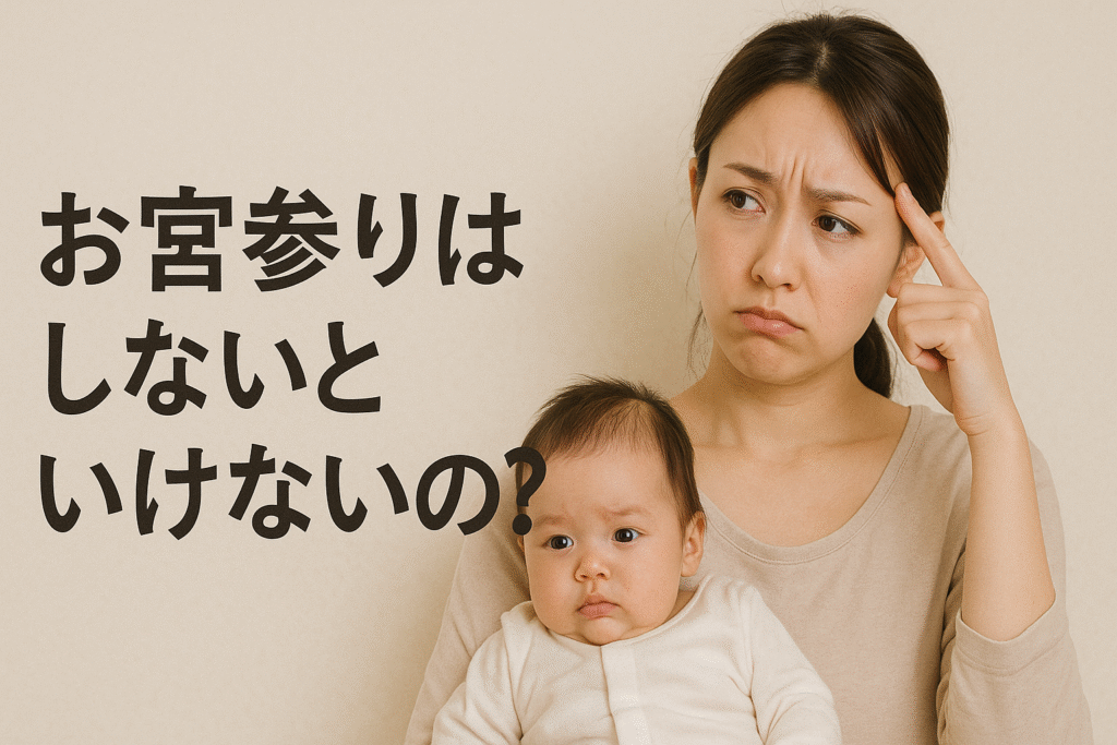 お宮参り 悩み