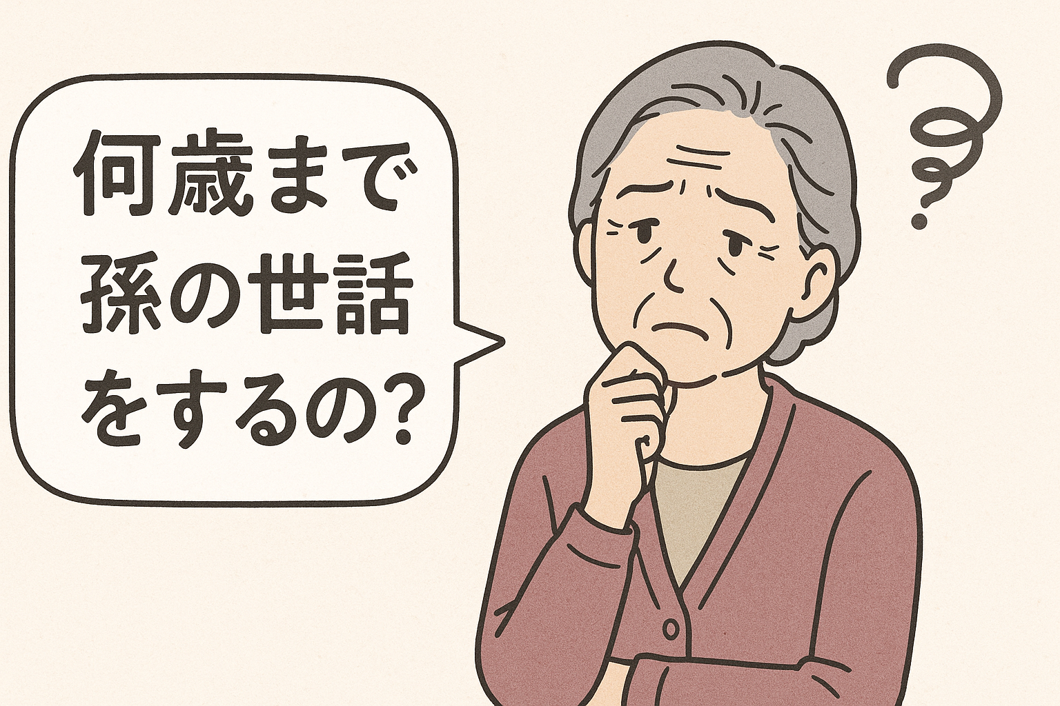 困ったおばあちゃん