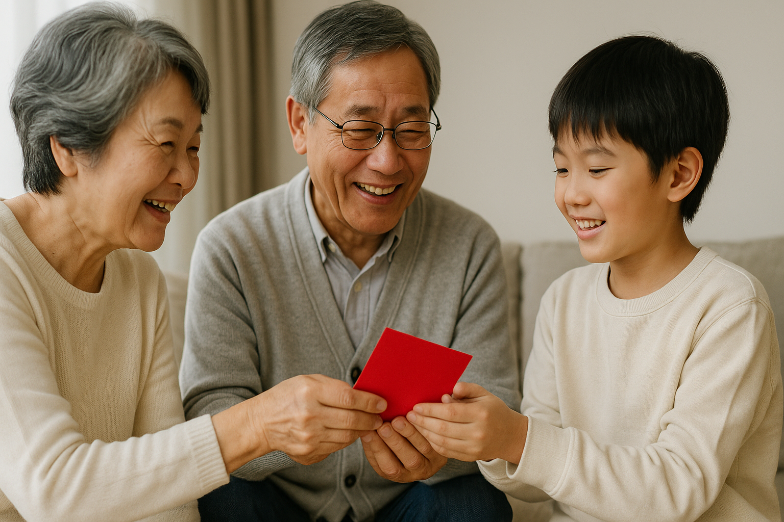 孫へお年玉