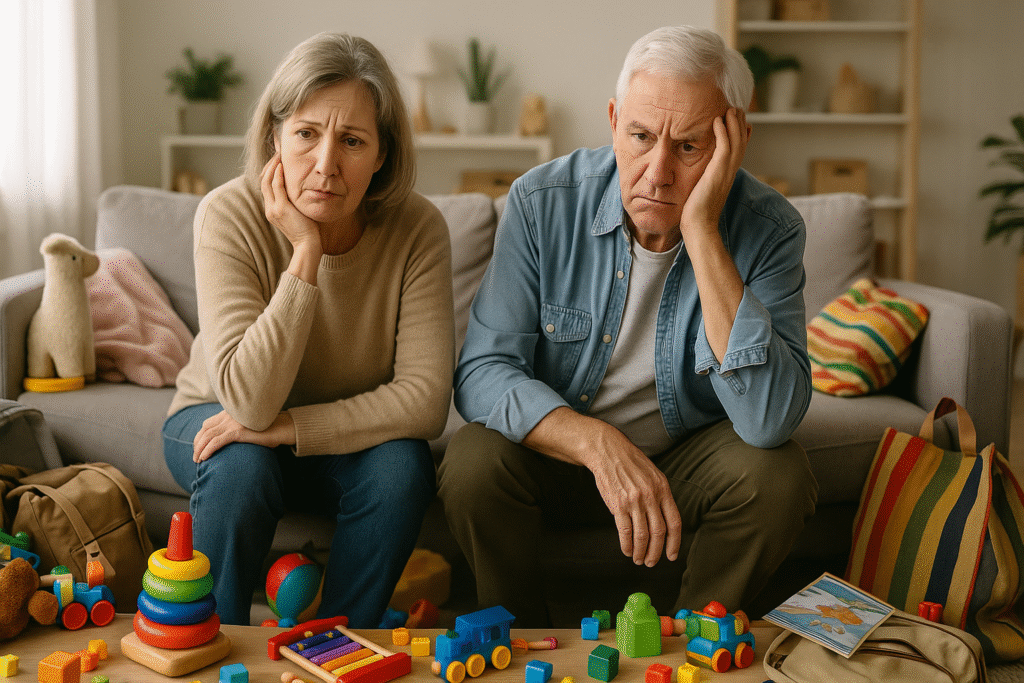 孫のおもちゃがいっぱい