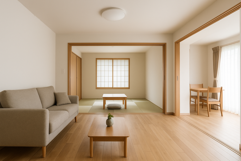 リビングと和室