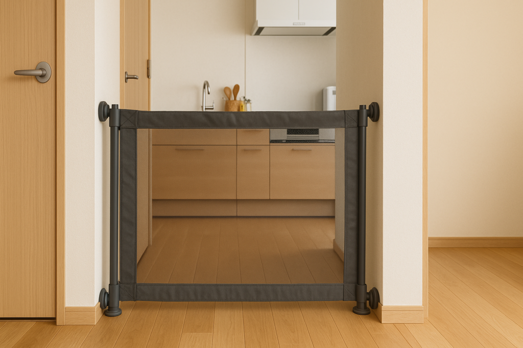 キッチンのベビーガード