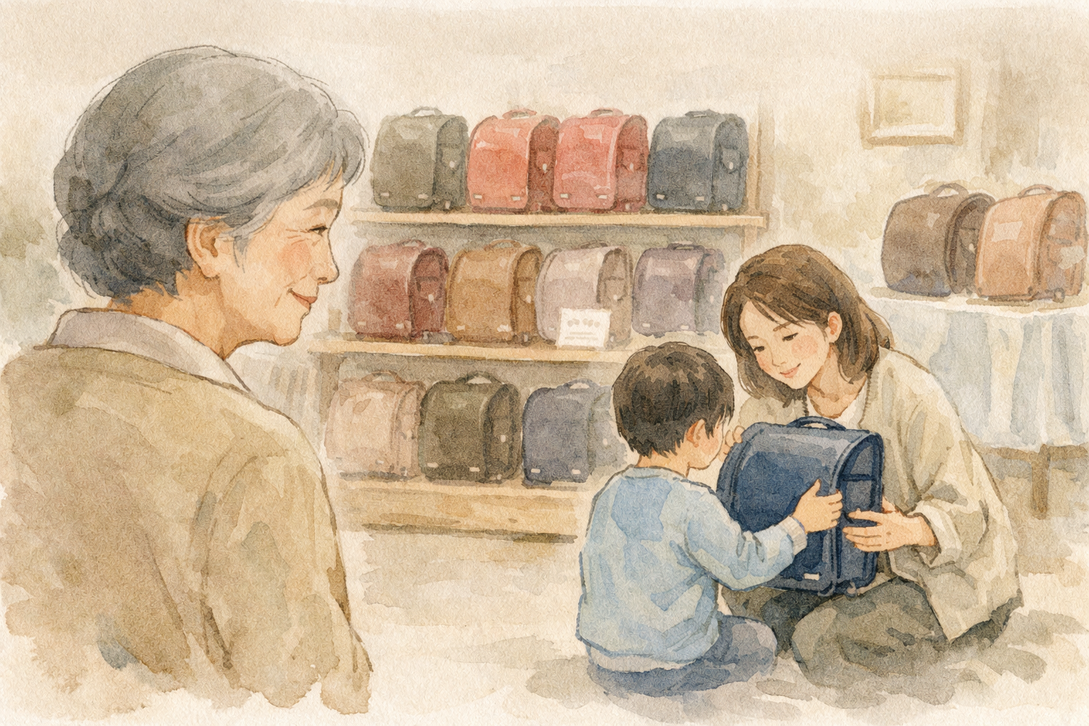 ランドセル選び