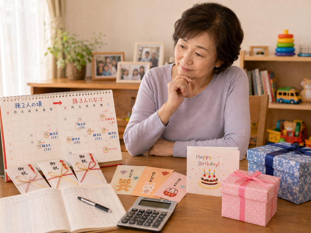 孫が増えたらお祝いはどうする？